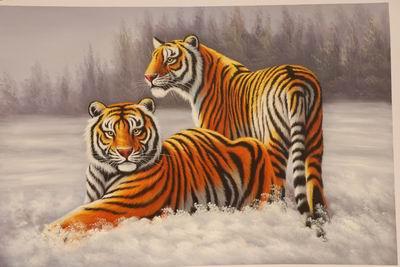 unknow artist Tigers 022 Sweden oil painting art